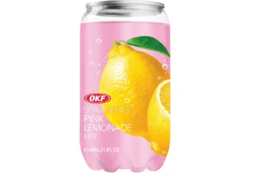 GĀZĒTS DZĒRIENS OKF PINK LEMONADE CITRUS 0,35L