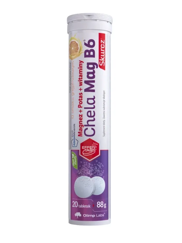 Olimp Labs Chela-Mag B6 Cramp (skurcz) effer, 20 tabletes