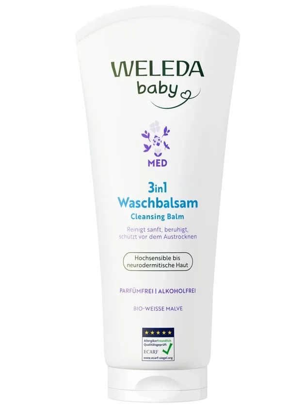 Weleda Baby Med 3IN1 attīrošs balzams, 200 ml