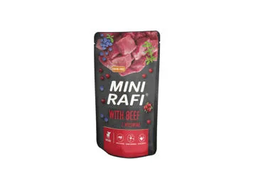 KONSERVI SUŅIEM RAFI MINI LIELLOPA GAĻA 150G