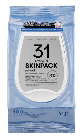 Салфетки Skin Pack Smooth VT Cosmetics, 100 шт.