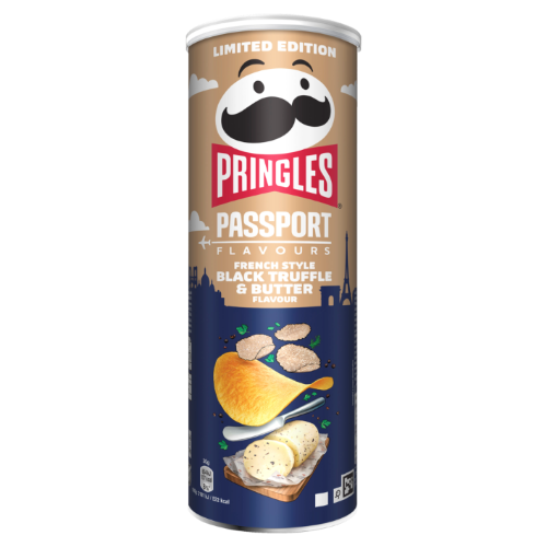PRINGLES MELNĀ TRIFEĻU UN SVIESTA GARŠA, 165G