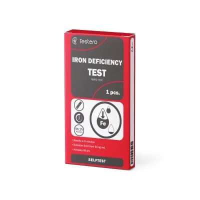 Testera Dzelzs līmeņa noteikšanas tests N1