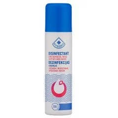 DEZINFEKCIJAS LĪDZ. KVADRO VIRSMĀM, ROKĀM, APĢĒRBAM 150ML