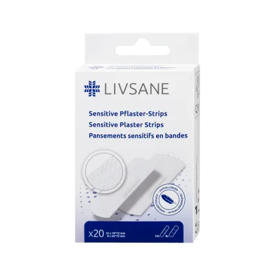 Livsane Sensitive plāksteri jūtīgai ādai N20