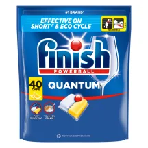 TRAUKU MAZGĀŠANAS TABLETES FINISH QUANTUM LEMON 40GAB.