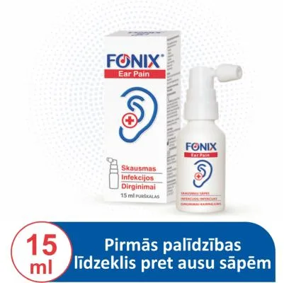 Fonix Ear Pain ausu aerosols 15 ml