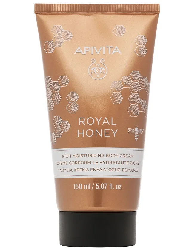 Apivita bagātīgi mitrinošs ķermeņa krēms ar medu, 150 ml