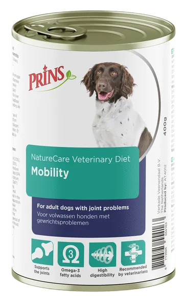 Prins Naturecare Diet Dog mobility mitrā barība, 400 g