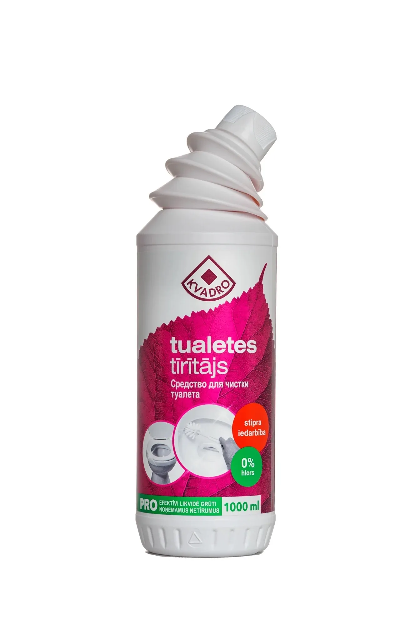 KVADRO PRO TUALETES TĪRĪTĀJS, STIPRA IEDARBĪBA, 1L