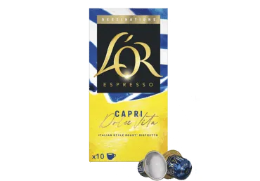KAFIJAS KAPSULAS L'OR CAPRI 10X5,2G