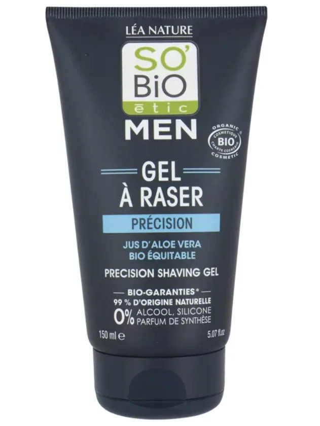 So BIO vīriešu skūšanās želeja precizitāte, 150 ml