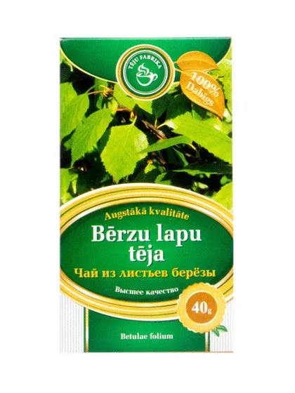 Tēju Fabrika bērzu lapu tēja, 40 g