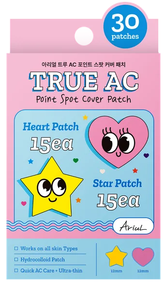 Ariul True Ac Point spot cover plāksteris pumpām, 30 gab.