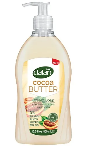 ŠĶIDRĀS KRĒMZIEPES DALAN CREAM COCOA BUTTER, 400ML