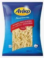 SALDĒTI FRĪ KARTUPEĻI PF JULIENNE ALLUMETTES 7MM AVIKO 2,5KG
