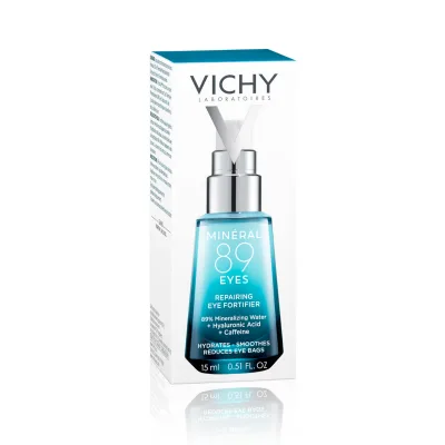 Vichy Mineral 89 nostiprinošs koncentrāts ādai ap acīm, 15 ml