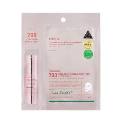 VT Cosmetics Collagen Reedle Shot 700 2 soļu sejas maska N1