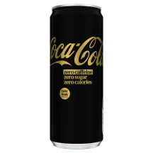 GĀZĒTS DZĒRIENS COCA COLA ZERO AR SALDINĀTĀJU, BEZ KOFEĪNA 0,33L