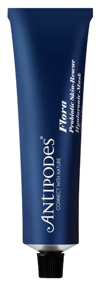 Antipodes Flora Probiotic Skin-Rescue hyaluronic sejas maska, 75 ml