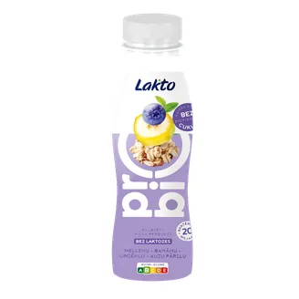 RAUDZĒTS PIENA PROD LAKTO MELLENE BANĀNS LINSĒK BEZLAKT 270G