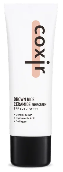 Coxir Brown Rice Ceramide SPF50+ pa+++ saules aizsargkrēms, 50 ml