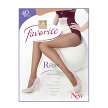 SIEVIEŠU ZEĶUBIKSES FAVORITE RELAX PLAKANĀ IEPAKOJUMĀ 40 DEN 42154 GLACE XL