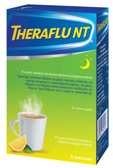 Theraflu NT paciņas, 6 gab.