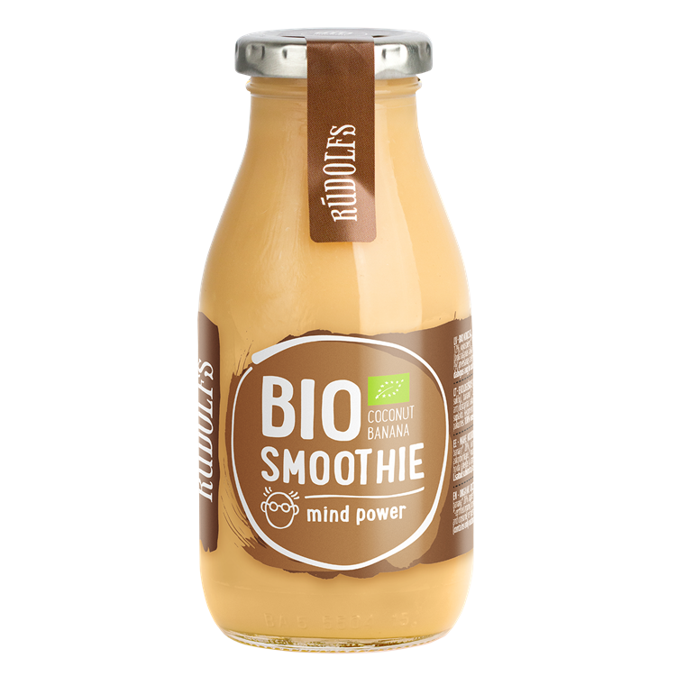 SMŪTIJS RŪDOLFS BIO KOKOSA, BANĀNU "INTELEKTAM", 260ML (DEP)