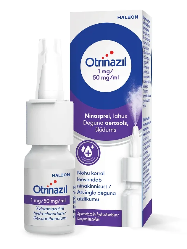 Otrinazil Sprejs 0,1%, 10 ml