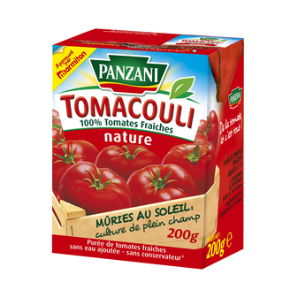 TOMĀTU BIEZENIS PANZANI TOMACOULI DABISKS 200G