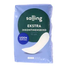 IELIKTNĪŠI URĪNA NESATURĒŠANAI SALLING EXTRA, BEZ SMARŽVIELĀM 10 GAB