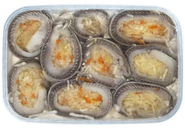 SIĻĶU FILEJAS RULLĪŠI AR KĀPOSTIEM KG