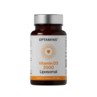 Optamins D vitamīns liposomal 2000SV kapsulas N60