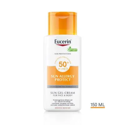 Eucerin Sun Allergy Protect SPF50+ gelveida saules aizsargkrēms 150 ml