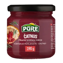 BRŪKLEŅU MĒRCE PŪRE ČATNIJS PIKANTĀ 190G