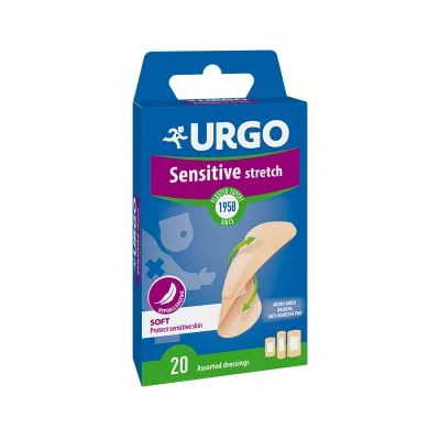 Urgo Sensitive Stretch - elastīgi plāksteri N20