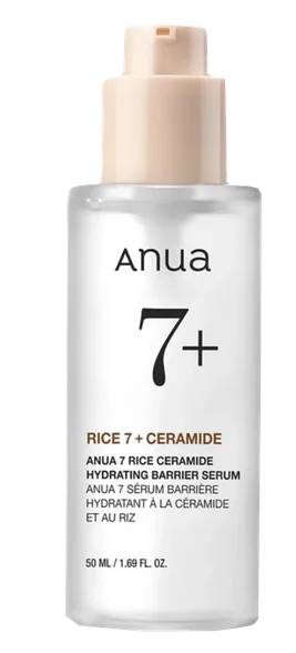 Anua Rice Ceramide 7 hydrating barrier serums, 50 ml