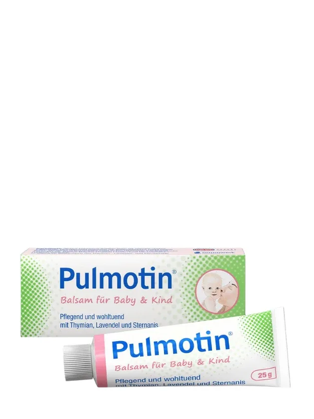 Pulmotin saaukstēšanās balzams zīdaiņiem/bērniem, 25 g
