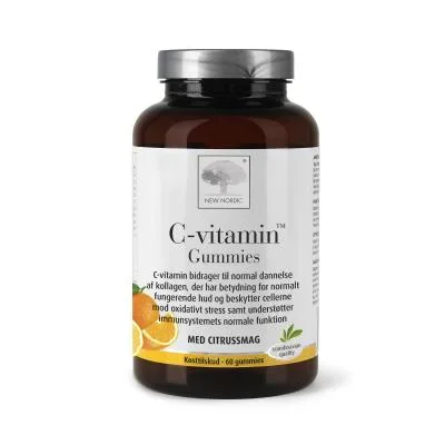New Nordic C-Vitamin Gummies Pastilas N60