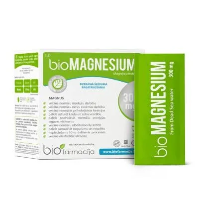 Biofarmacija Biomagnesium 300 mg pulveris N28