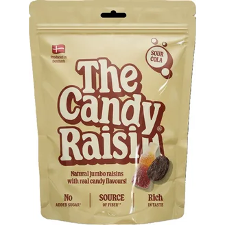ROZĪNES CANDY RAISIN AR SKĀBO ŽELEJKONFEKŠU KOLAS GARŠU 85G