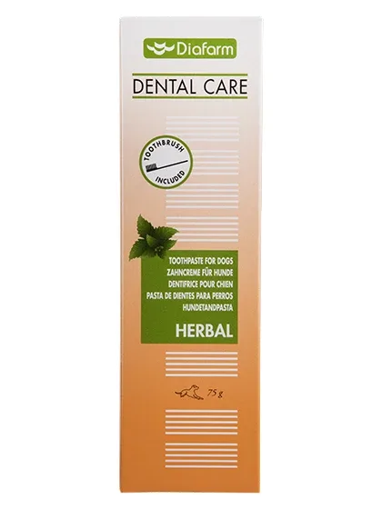 Diafarm Herbal zobu pasta suņiem ar augiem, 75 g