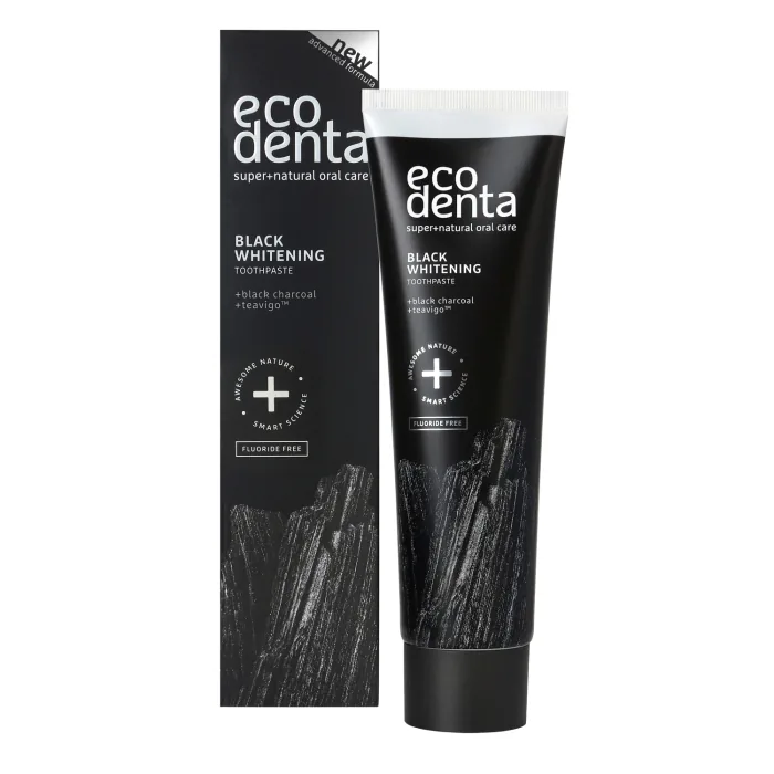 ZOBU PASTA ECODENTA EXTRA BLACK WHITENING 100ML