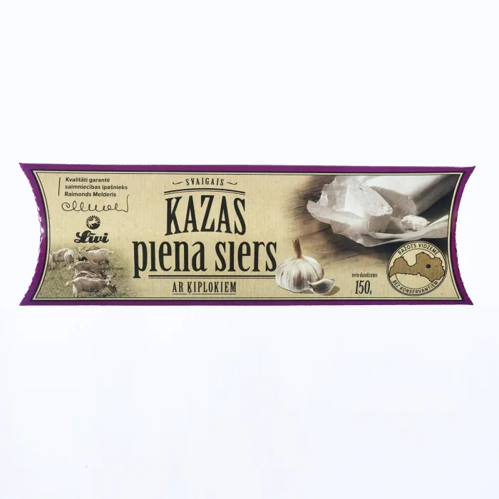 SIERS LĪVI KAZAS PIENA AR ĶIPLOKIEM 150G