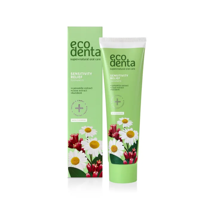 Z.PASTA ECODENTA JŪTĪGIEM ZOBIEM 100ML