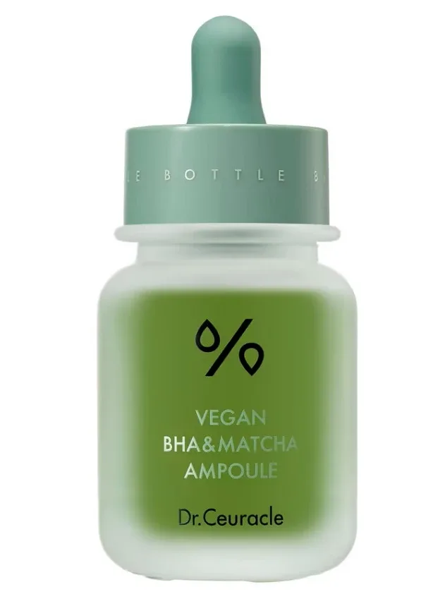 Dr. Ceuracle Vegan Bha & Matcha sejas serums kas mazina apsārtumu un nomierina ādu, 30 ml