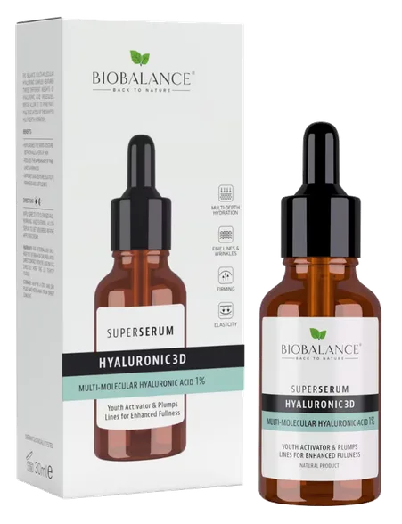 Biobalance Hyaluronic Acid 1% super serums, 30 ml
