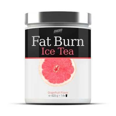 Dion Sportlab Fat Burn Ice tea greipfrūtu garša pulveris 420 g