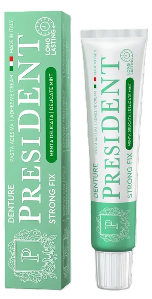 President Strong Fix fiksācijas krēms zobu protēzēm, 40 g